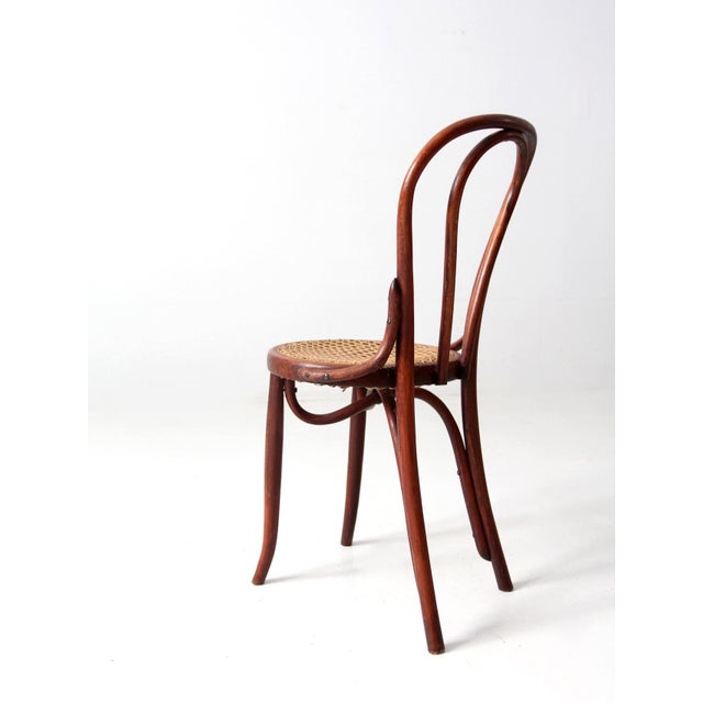 Antique Bentwood Chair With Cane Seat Chairish