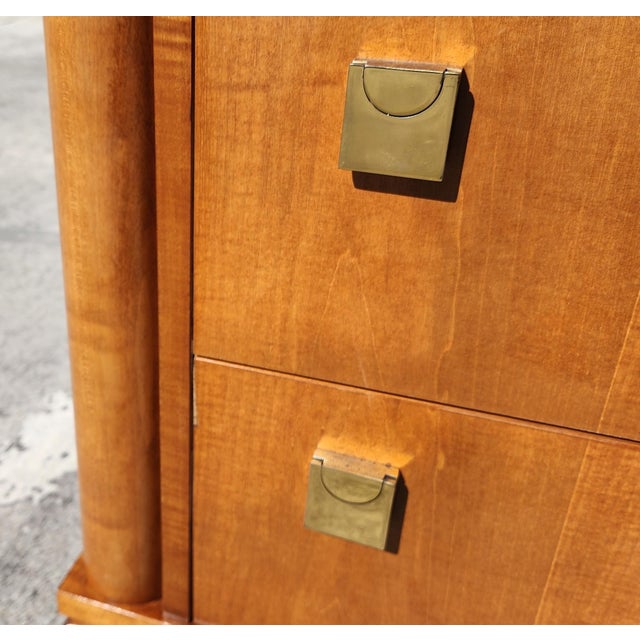 1980s Hickory White Biedermeier Dresser From Genesis Collection For Sale - Image 10 of 17