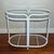 1960s Mid Century Brown Jordan Style White Patio Bar Cart For Sale - Image 12 of 12