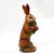 This is a beautifully painted piece of chalkware created in 1994. The piece is 8 inches tall and features a standing...