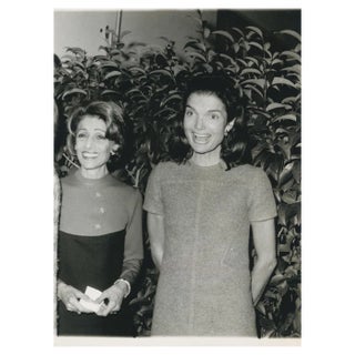 Jackie Onassis, Black and White Photography, 1960s For Sale