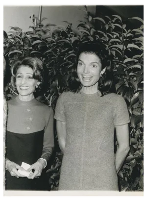 Jackie Onassis, Black and White Photography, 1960s