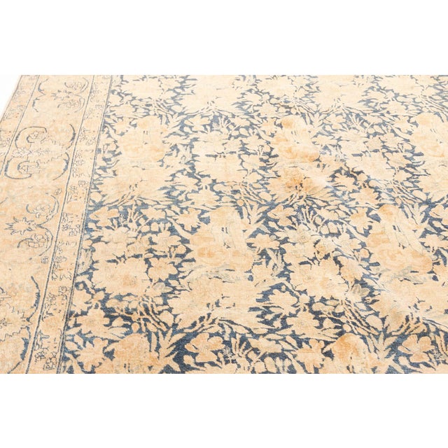 Persian High-quality Vintage Persian Tabriz Rug For Sale - Image 3 of 7