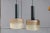 Hard Plastic and Metal Chandeliers from Stilux Milano, 1960, Set of 2 For Sale - Image 10 of 11