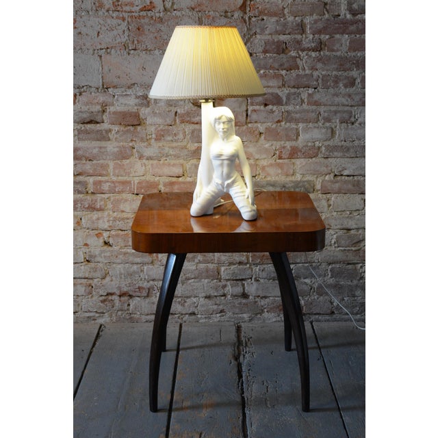 Mid-Century Figural Table Lamp in Ceramic, 1970s For Sale - Image 14 of 15