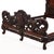 Carved Walnut Marriage Bed, C. 1890 For Sale - Image 4 of 8