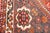 Vintage Hand-Knotted Persian Qashqai Rug 3'8" X 4'9" For Sale - Image 12 of 18