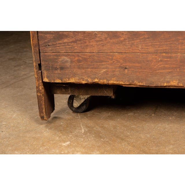 Early 20th Century Oak Ice Box For Sale - Image 14 of 16