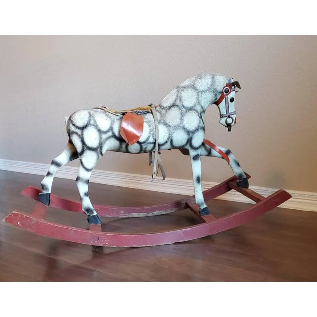 Antique Childs Rocking Horse For Sale - Image 11 of 11