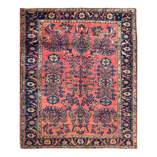 Antique Persian Lilihan Rug For Sale