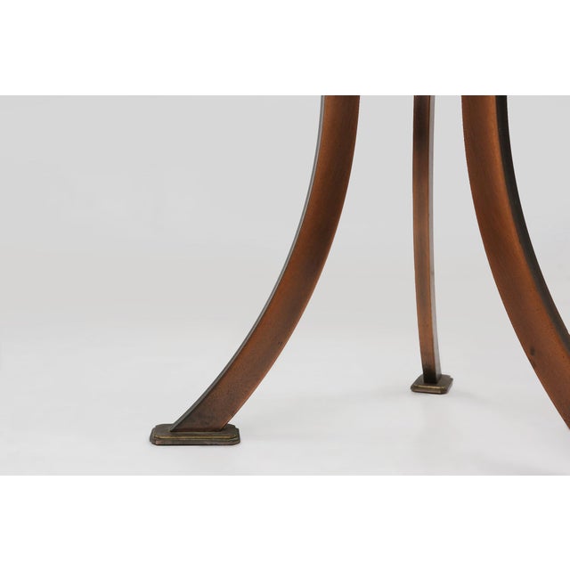 Hollywood Regency Side Table from Belgo Chrom, Belgium, 1980s For Sale - Image 11 of 12