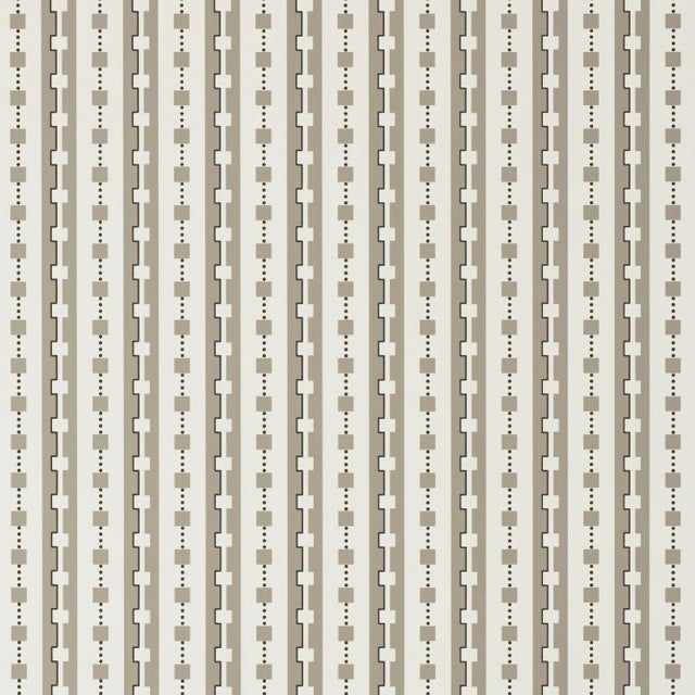 Sample - Schumacher X David Oliver Plaza Wallpaper in Muse For Sale