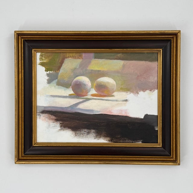2000 - 2009 Original Contemporary Abstract Tonalist Study in Light and Color Oil Painting For Sale - Image 5 of 9