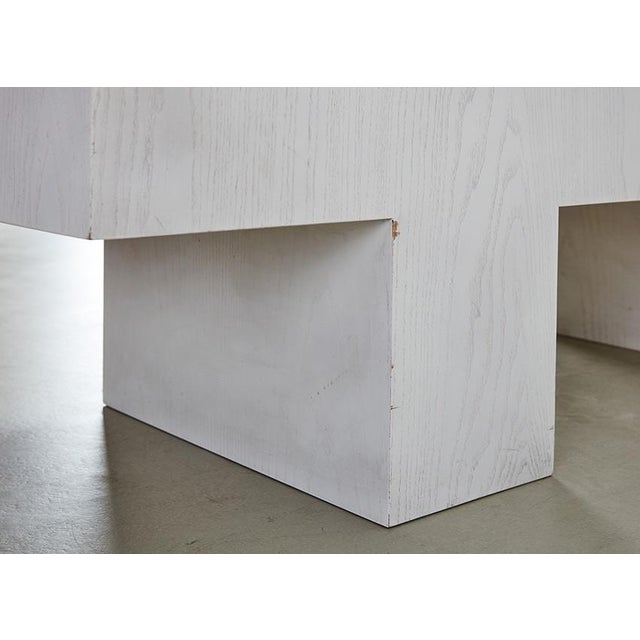 Wood Izmir Bench by Aldo Cibic for Standard Milano, Italy, 1992 For Sale - Image 7 of 9