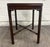 Brown Vintage Georgian Style Chippendale Style Mahogany Tray Top Side Table For Sale - Image 8 of 14
