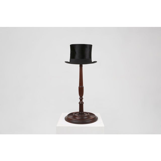 Mid-Century Modern Art Deco Monseigneur Style Hat Holder, Belgium, 1930s For Sale - Image 3 of 12