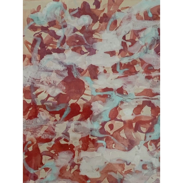 Paper Dominick Turturro Painting, Framed For Sale - Image 7 of 10