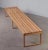Long Swedish Bench in Oak, 1960s For Sale - Image 6 of 12