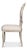 Art Deco Cane Back Dining Chairs in Gray Oak with Taupe Seats, Sets of 2 For Sale - Image 3 of 11