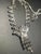 Mid-Century Modern MCM Jewelry Inspired by Albert Weiss Art Deco Revival Fan-Shaped Crystal Necklace For Sale - Image 3 of 10