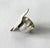 Early Betty Cooke Sterling Silver American Modernist Ring For Sale - Image 4 of 6