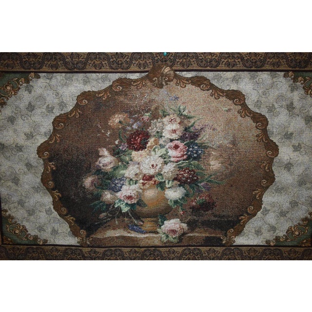 Vintage Mohawk Home Floral Tapestry Keiths Antiques Ltd Keiths Antiques Ltd For Sale - Image 9 of 12