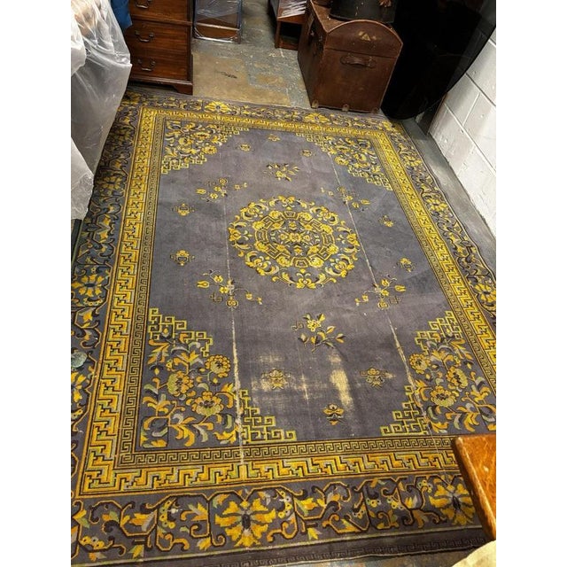 Edwardian Country House Rug For Sale - Image 3 of 15