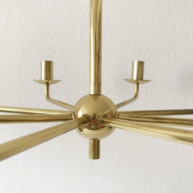 German Sputnik Ceiling Light, 1950s For Sale - Image 14 of 15