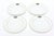 Mid-Century Modern Vintage Porcelain Fornasetti/Rosenthal Medusa Desert or Salad Plates, Set of 4 For Sale - Image 3 of 8