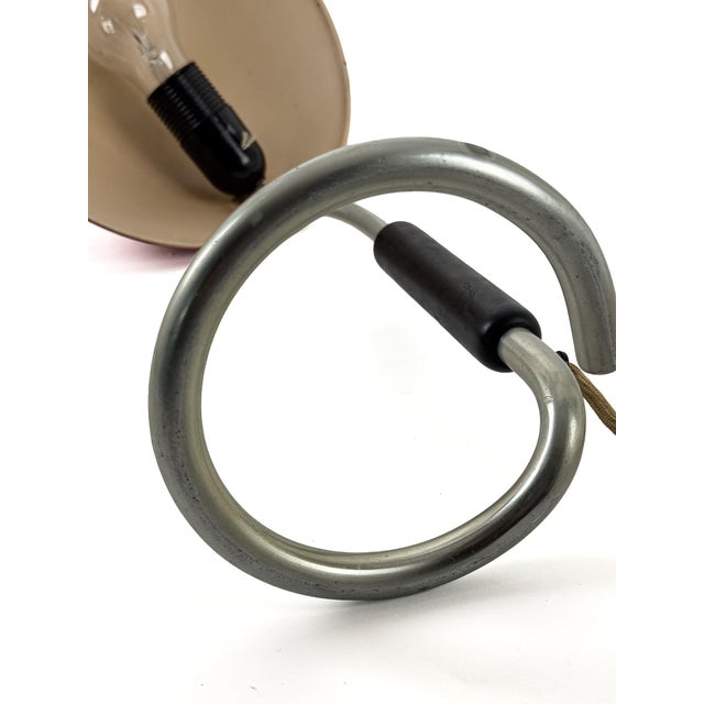 Nickel-Plated Steel Table Lamp by Chr. Bergh & Co. and Cebe, Sweden, 1937 For Sale - Image 4 of 11