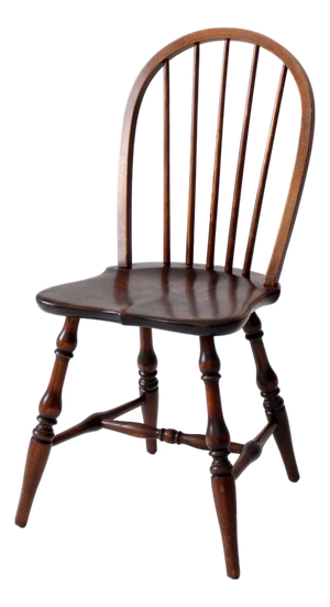 Mid-Century Windsor Style Spindle Back Chair