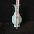 Chinese Ceramic Vase,Guan Ware Crackle Glaze Celadon Porcelain Yuhuchun Vase For Sale - Image 9 of 10