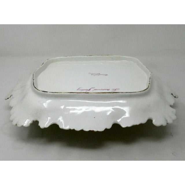 Antique Regency Chamberlains Worcester Plate Centerpiece National Gallery London For Sale - Image 6 of 8
