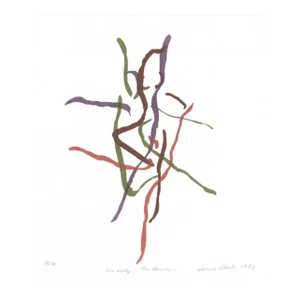 1997 Sarah Stout Body the Dance Serigraph