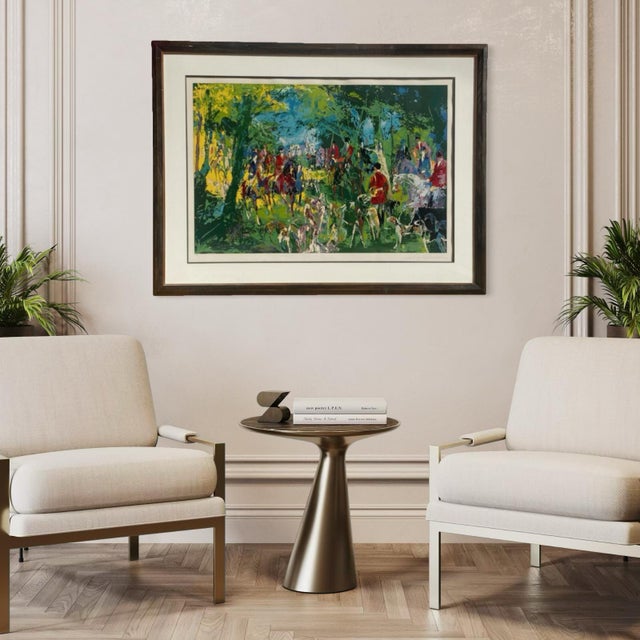 1970s Chateau Hunt Signed Limited Edition Print by LeRoy Neiman For Sale - Image 13 of 13