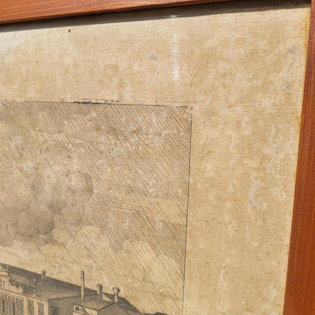 Views of Venice, Engravings, 18th-19th Century, Framed, Set of 6 For Sale - Image 17 of 18