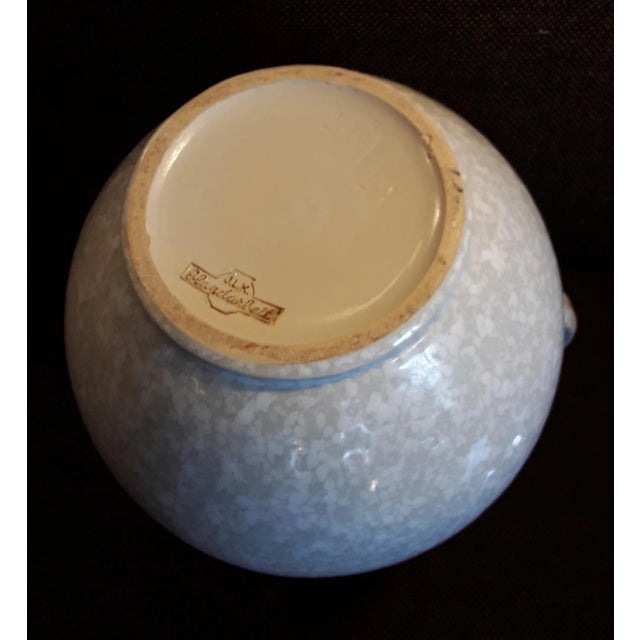 German Handmade Ceramic Jug Vase with Handle from JLK, 1970s For Sale - Image 3 of 4