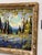 Late 20th Century Harry Leonard Lopp Lakeside Landscape Oil Painting, Vintage For Sale - Image 5 of 12