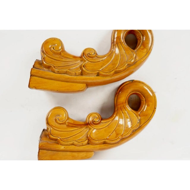 Antique Chinese or Thai Roof Tiles For Sale - Image 11 of 12