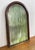 Celadon Vintage Arch Top Slag Glass Window, Early 20th C For Sale - Image 8 of 14