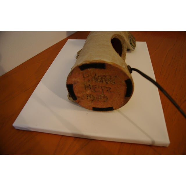 1970s Stoneware Lamp by Pierre Koppe, 1979 For Sale - Image 5 of 16