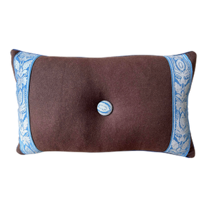 Fortuny Border Tufted Pillow