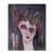 Dark Pink Tony Mose Esom Original Triptych Artwork For Sale - Image 8 of 9