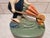 Vintage Cast Iron Gardening Rabbit With Wheelbarrow Doorstop/Bookend For Sale - Image 9 of 10