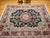 Vintage Persian Tabriz Rug, Hand-Knotted Wool & Silk, Floral Garden Pattern, Black & Red, 8x10 For Sale - Image 10 of 18