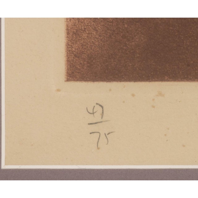 Eng Tay "Makeup" Etching in Colors, 1987 For Sale - Image 9 of 10
