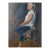 Original Portrait Oil Painting of a Woman, “Woman in Blue” For Sale