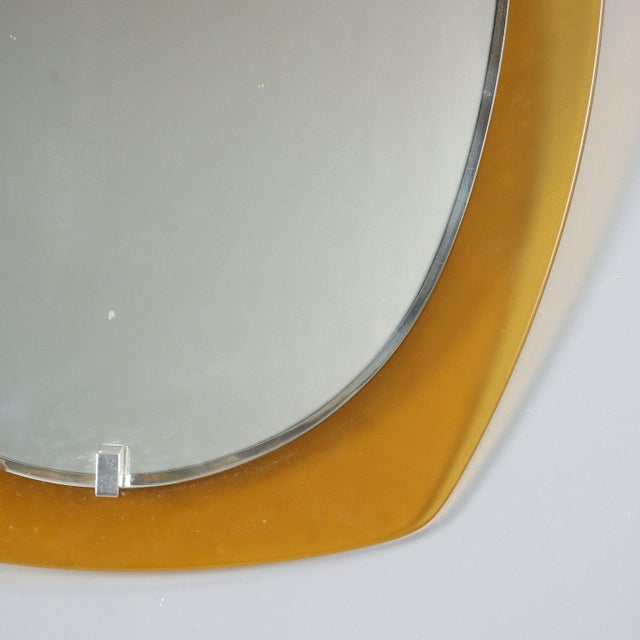 Oval Wall Mirror, 1960s For Sale - Image 6 of 13