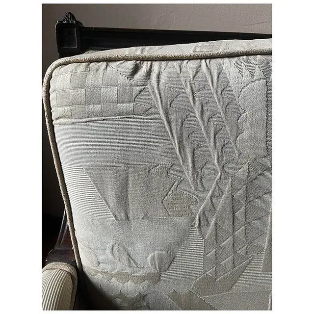 Early 20th Century Louis XVI Bergère Chair For Sale - Image 13 of 13