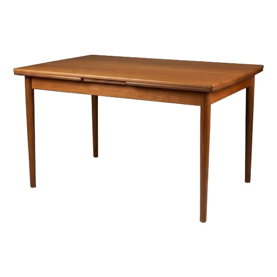 Mid-Century Danish Teak Dining Table (1960s) For Sale